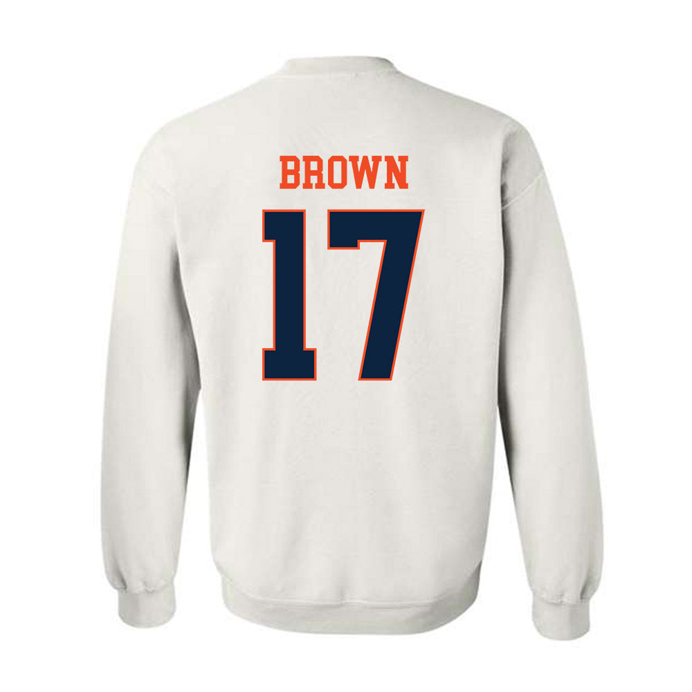 Auburn - NCAA Football : Byrum Brown - Generic Shersey Crewneck Sweatshirt-1