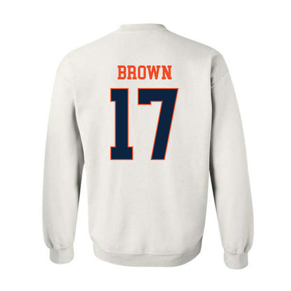 Auburn - NCAA Football : Byrum Brown - Generic Shersey Crewneck Sweatshirt-1