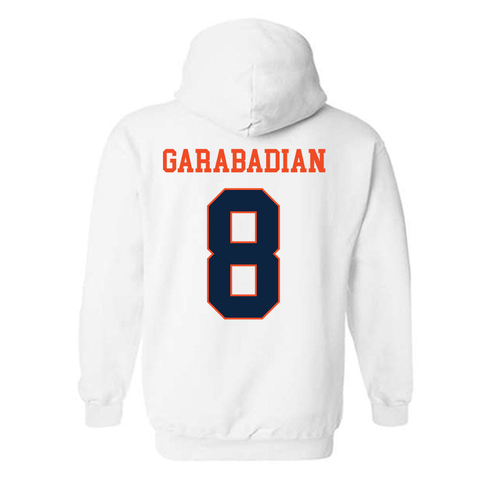 Auburn - NCAA Women's Basketball : Eva Garabadian - Generic Shersey Hooded Sweatshirt-1
