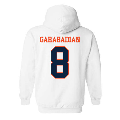 Auburn - NCAA Women's Basketball : Eva Garabadian - Generic Shersey Hooded Sweatshirt-1