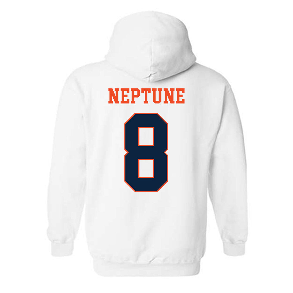 Auburn - NCAA Football : Christian Neptune - Generic Shersey Hooded Sweatshirt-1