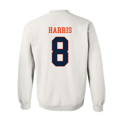 Auburn - NCAA Football : Kaleb Harris - Generic Shersey Crewneck Sweatshirt-1
