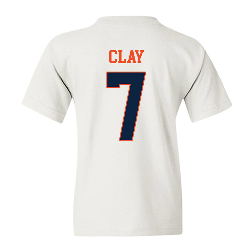 Auburn - NCAA Baseball : Todd Clay - Generic Shersey Youth T-Shirt-1