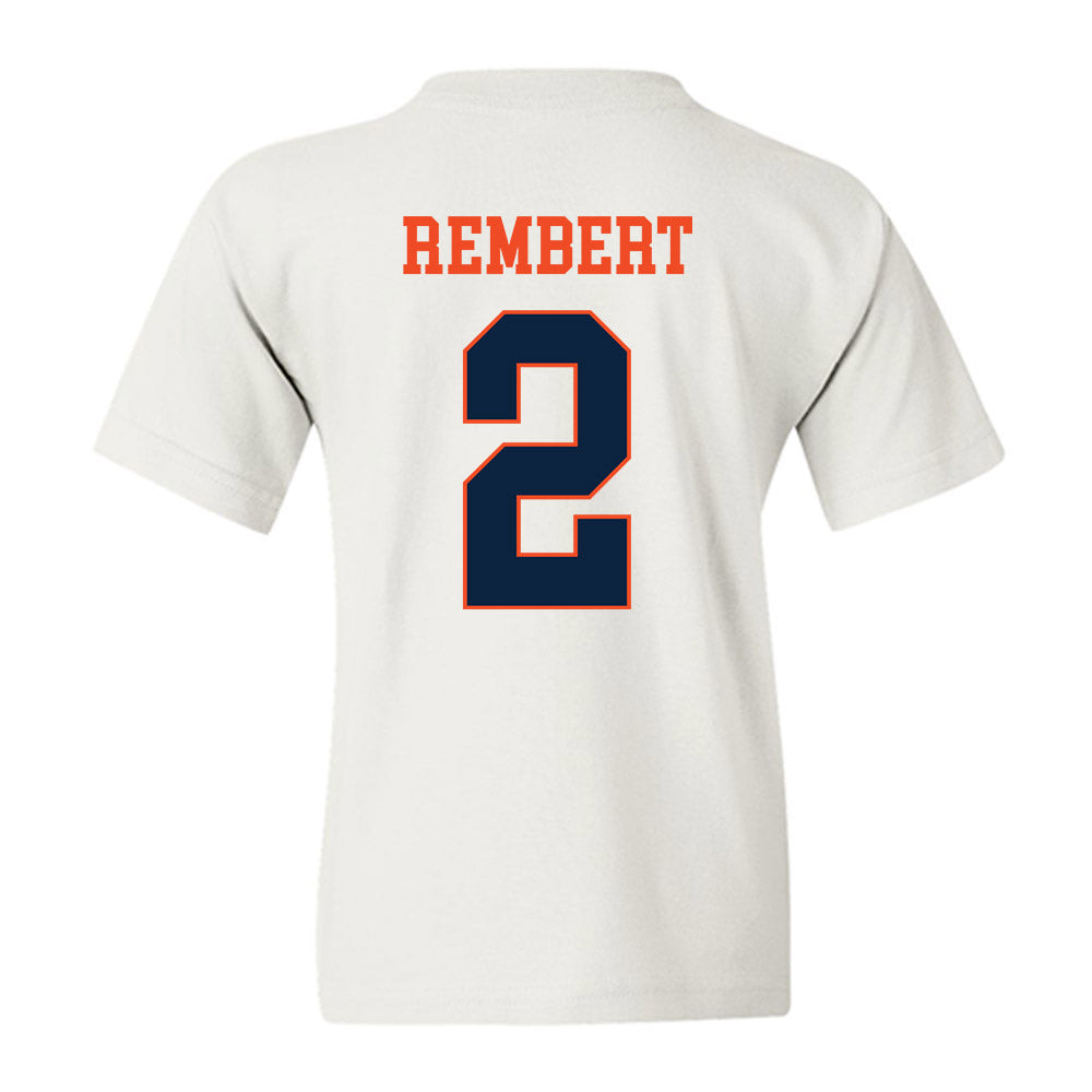 Auburn - NCAA Baseball : Chris Rembert - Generic Shersey Youth T-Shirt-1