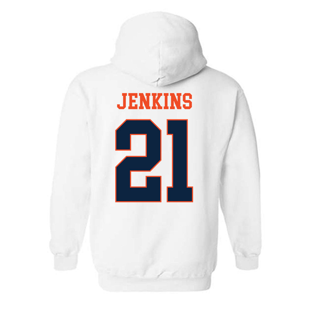 Auburn - NCAA Football : Gavin Jenkins - Generic Shersey Hooded Sweatshirt-1