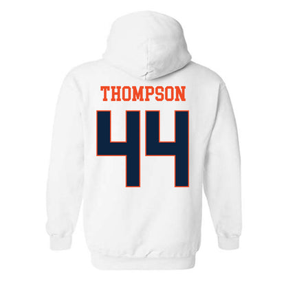 Auburn - NCAA Baseball : Ty Thompson - Generic Shersey Hooded Sweatshirt-1