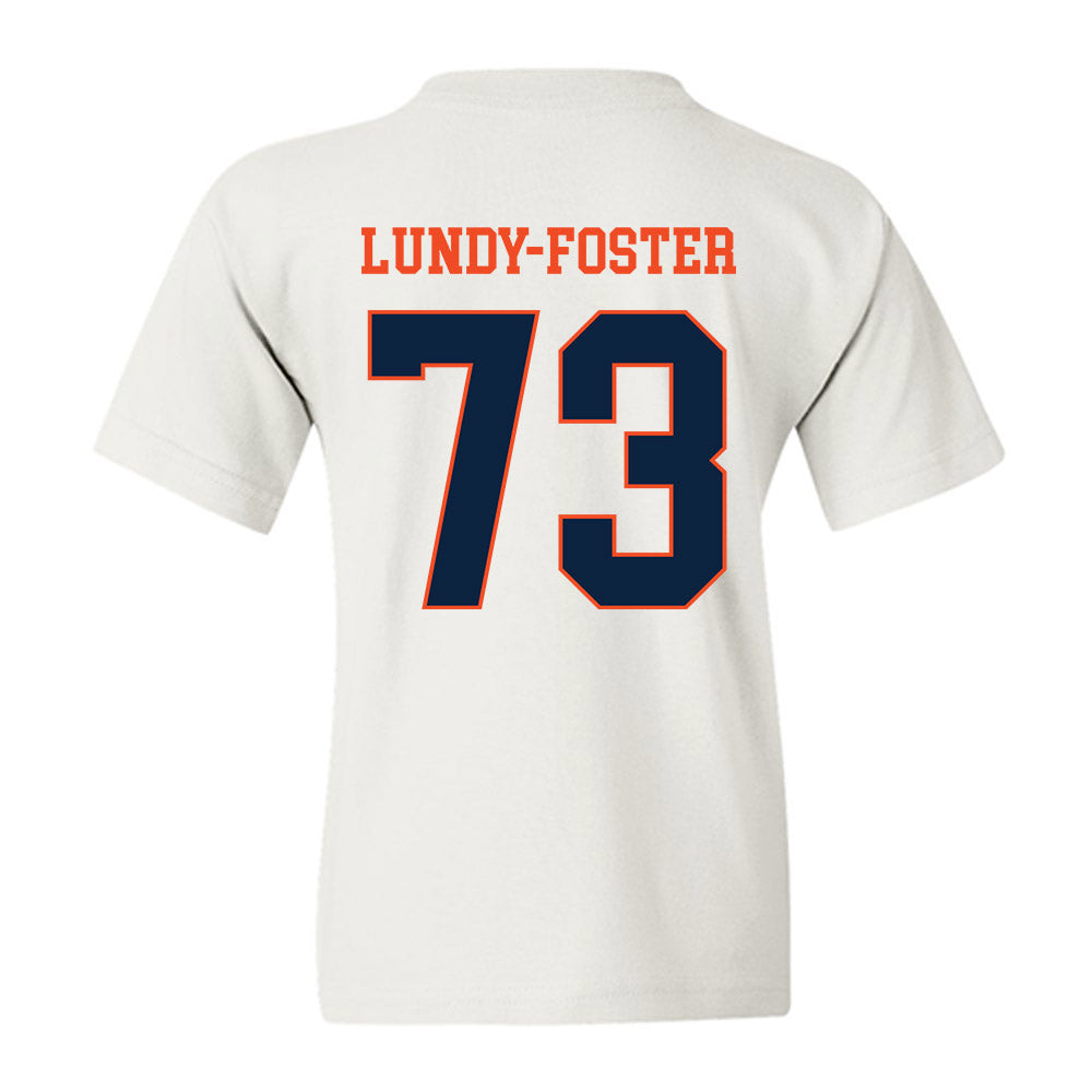 Auburn - NCAA Football : Mykall Lundy-Foster - Generic Shersey Youth T-Shirt-1