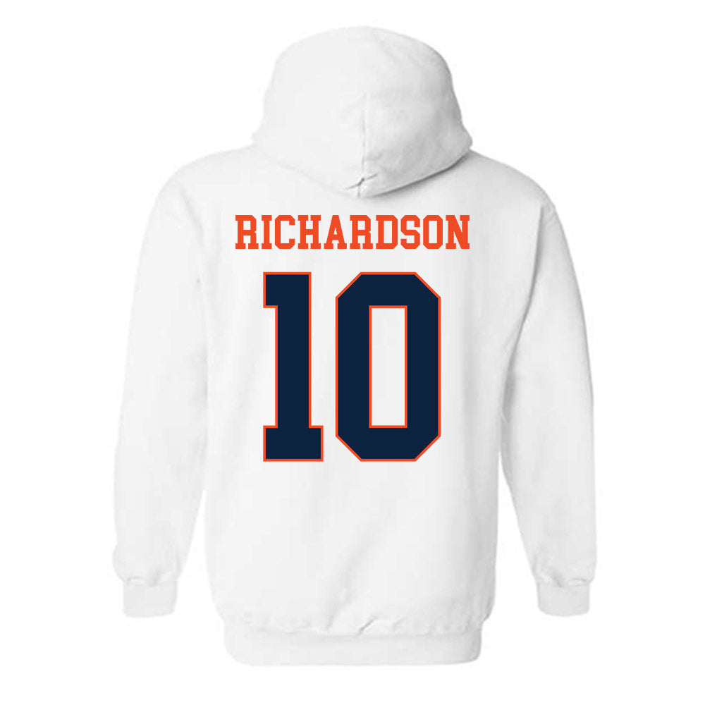 Auburn - NCAA Women's Basketball : Sania Richardson - Generic Shersey Hooded Sweatshirt-1