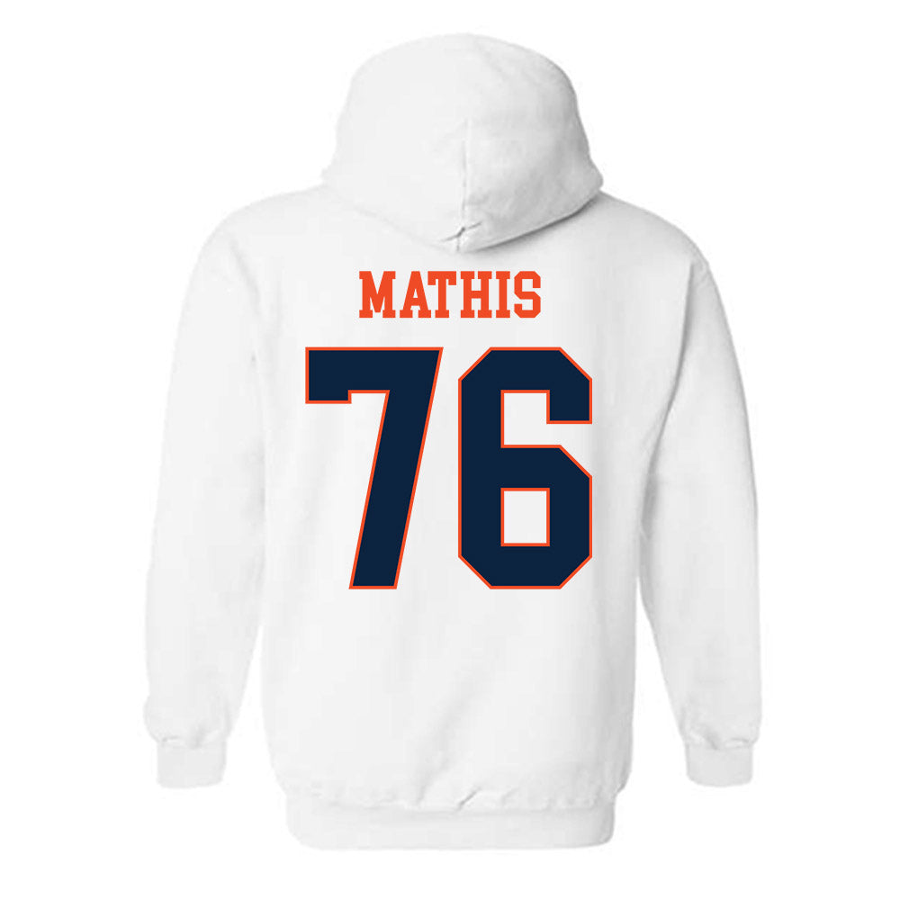 Auburn - NCAA Football : Mason Mathis - Generic Shersey Hooded Sweatshirt-1