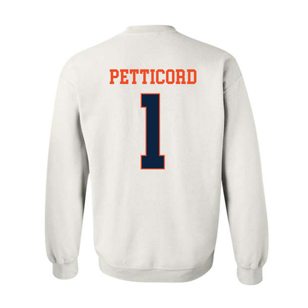 Auburn - NCAA Women's Basketball : Mya Petticord - Generic Shersey Crewneck Sweatshirt-1