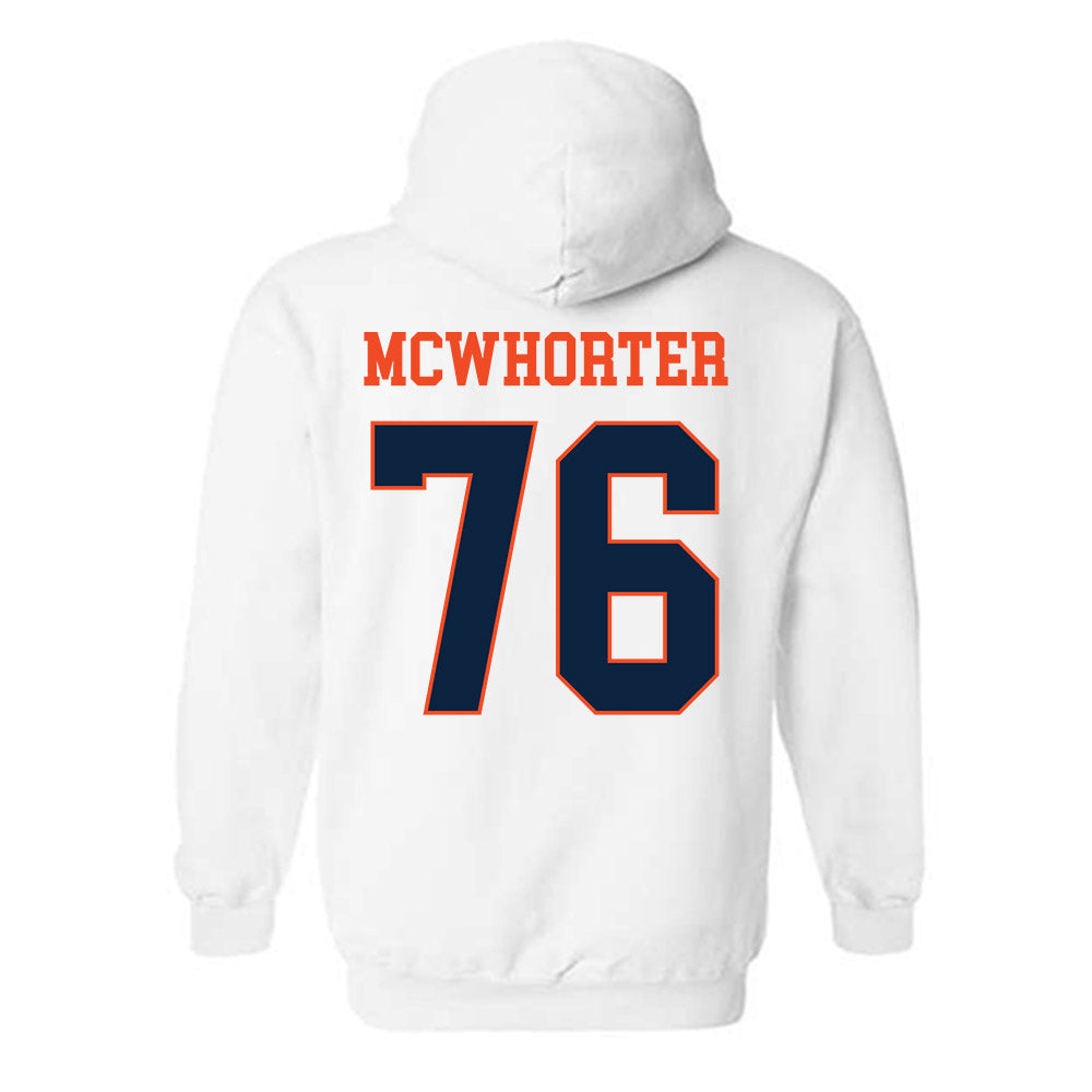 Auburn - NCAA Football : Bear McWhorter - Generic Shersey Hooded Sweatshirt-1