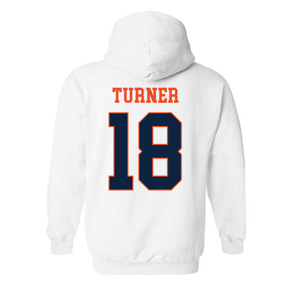 Auburn - NCAA Football : Sam Turner - Generic Shersey Hooded Sweatshirt-1