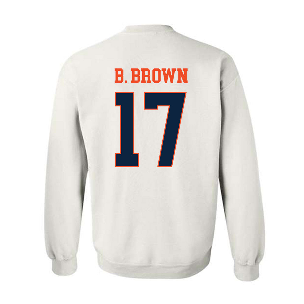 Auburn - NCAA Football : Byrum Brown - Generic Shersey Crewneck Sweatshirt-1
