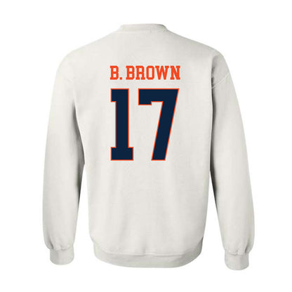 Auburn - NCAA Football : Byrum Brown - Generic Shersey Crewneck Sweatshirt-1