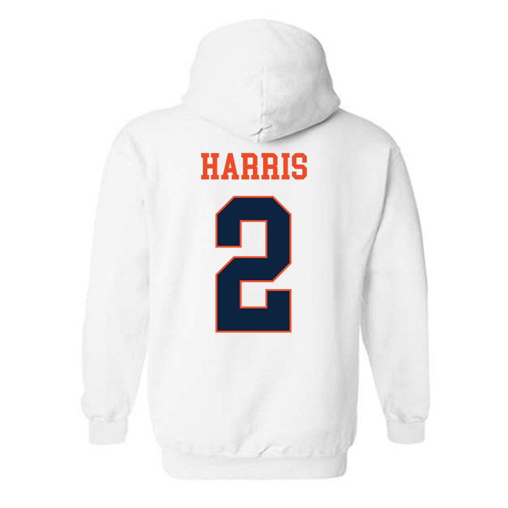 Auburn - NCAA Women's Basketball : Jamia Harris - Generic Shersey Hooded Sweatshirt-1