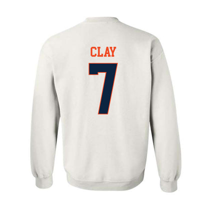 Auburn - NCAA Baseball : Todd Clay - Generic Shersey Crewneck Sweatshirt-1