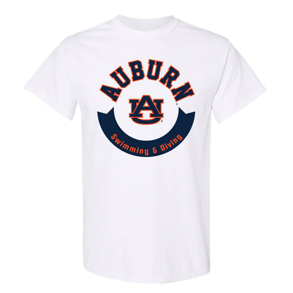 Auburn - NCAA Men's Swimming & Diving : Warner Russ - Generic Shersey T-Shirt-0