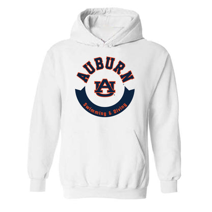 Auburn - NCAA Men's Swimming & Diving : Mike Rice - Generic Shersey Hooded Sweatshirt-0