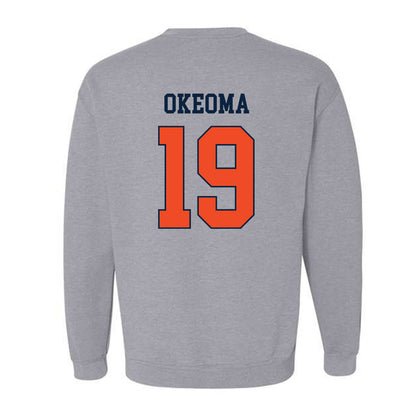 Auburn - NCAA Women's Volleyball : Jasmine Okeoma - Generic Shersey Crewneck Sweatshirt-1