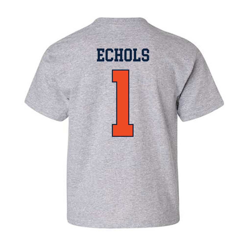 Auburn - NCAA Football : Jonathan Echols - Generic Shersey Youth T-Shirt-1