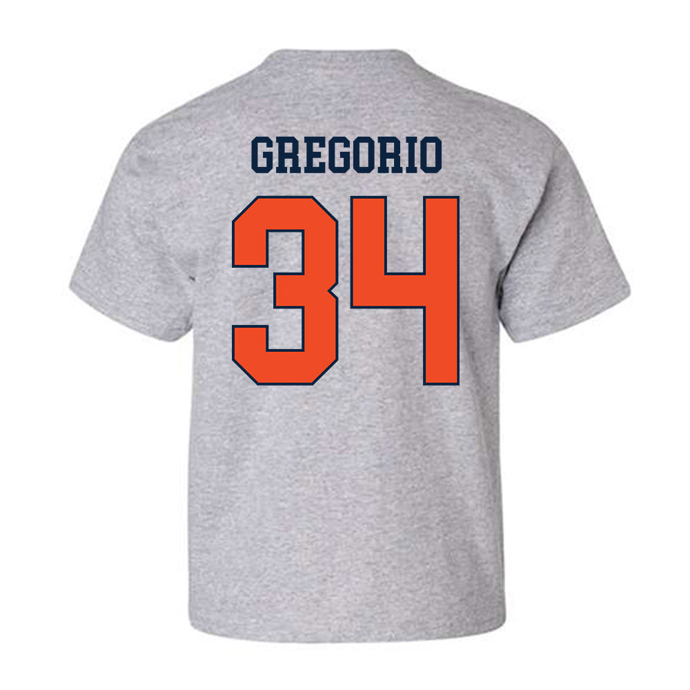 Auburn - NCAA Baseball : Logan Gregorio - Generic Shersey Youth T-Shirt-1
