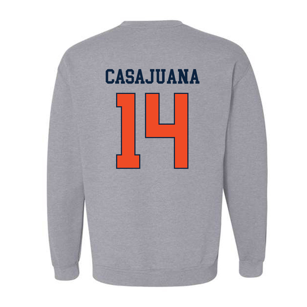 Auburn - NCAA Women's Soccer : Clara Casajuana - Generic Shersey Crewneck Sweatshirt-1