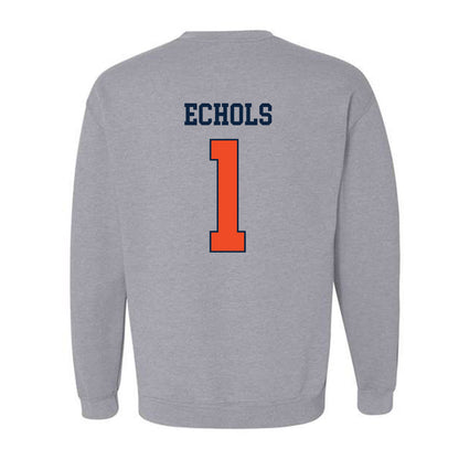 Auburn - NCAA Football : Jonathan Echols - Generic Shersey Crewneck Sweatshirt-1