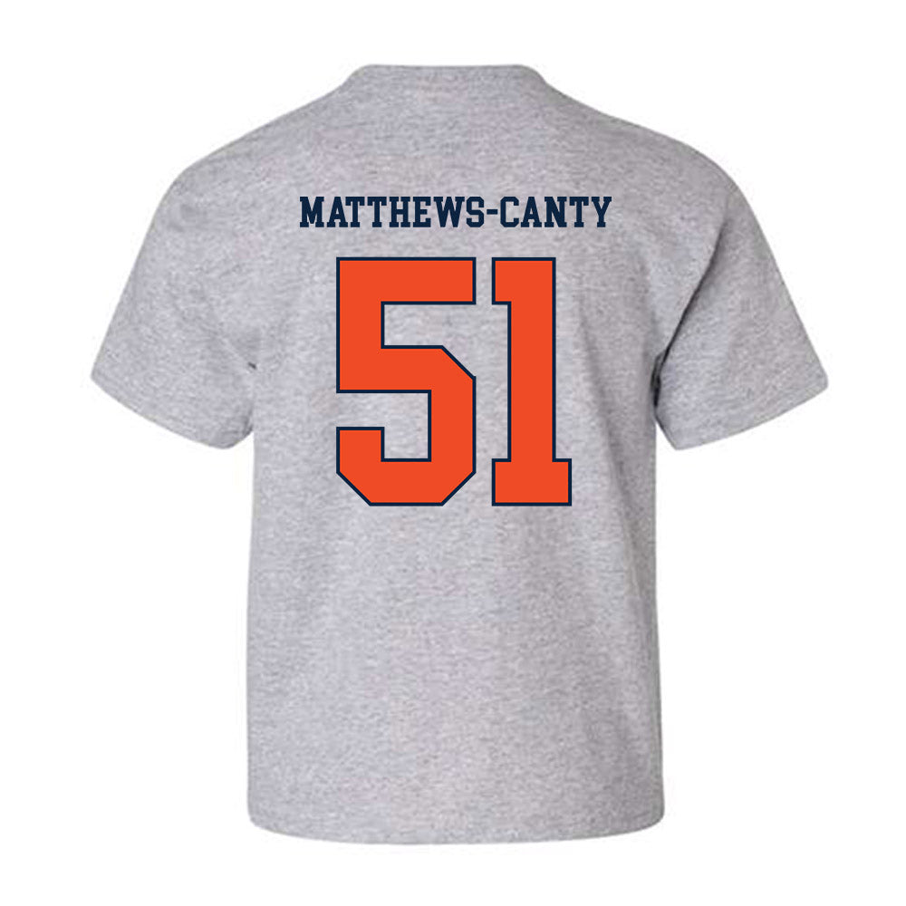 Auburn - NCAA Football : Michael Matthews-Canty - Generic Shersey Youth T-Shirt-1