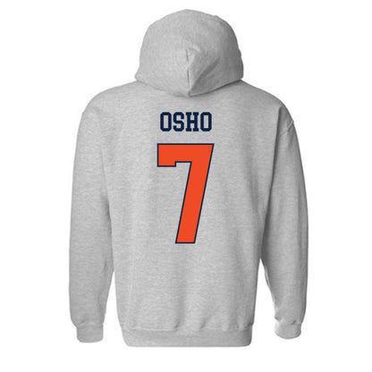 Auburn - NCAA Women's Basketball : Danielle Osho - Generic Shersey Hooded Sweatshirt-1