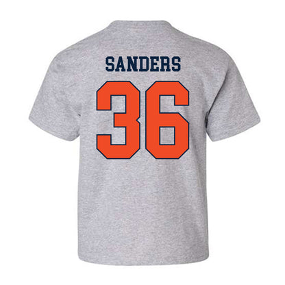 Auburn - NCAA Baseball : Jackson Sanders - Generic Shersey Youth T-Shirt-1