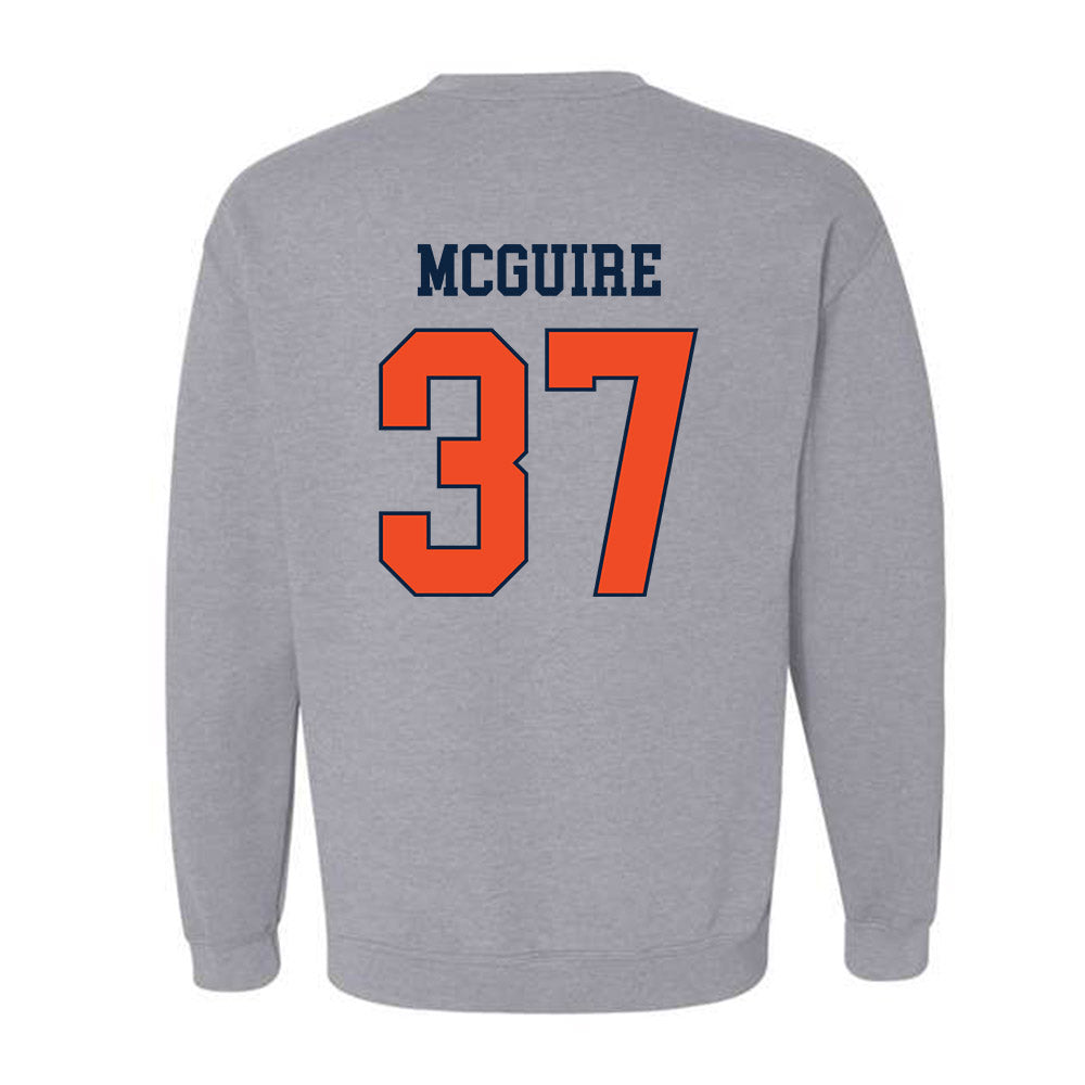 Auburn - NCAA Football : John McGuire - Generic Shersey Crewneck Sweatshirt-1