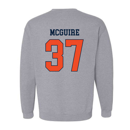 Auburn - NCAA Football : John McGuire - Generic Shersey Crewneck Sweatshirt-1