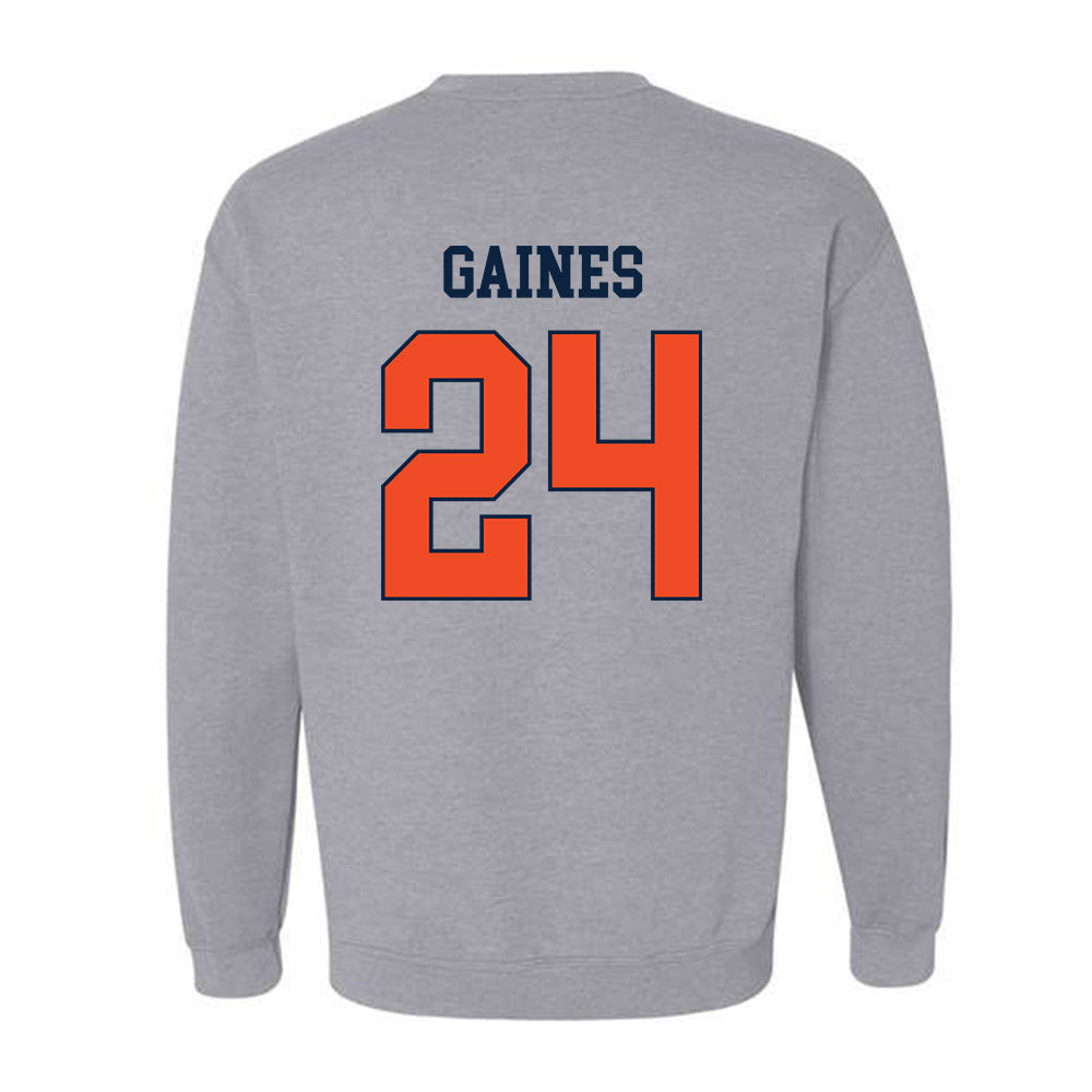 Auburn - NCAA Women's Soccer : Aurora Gaines - Generic Shersey Crewneck Sweatshirt-1