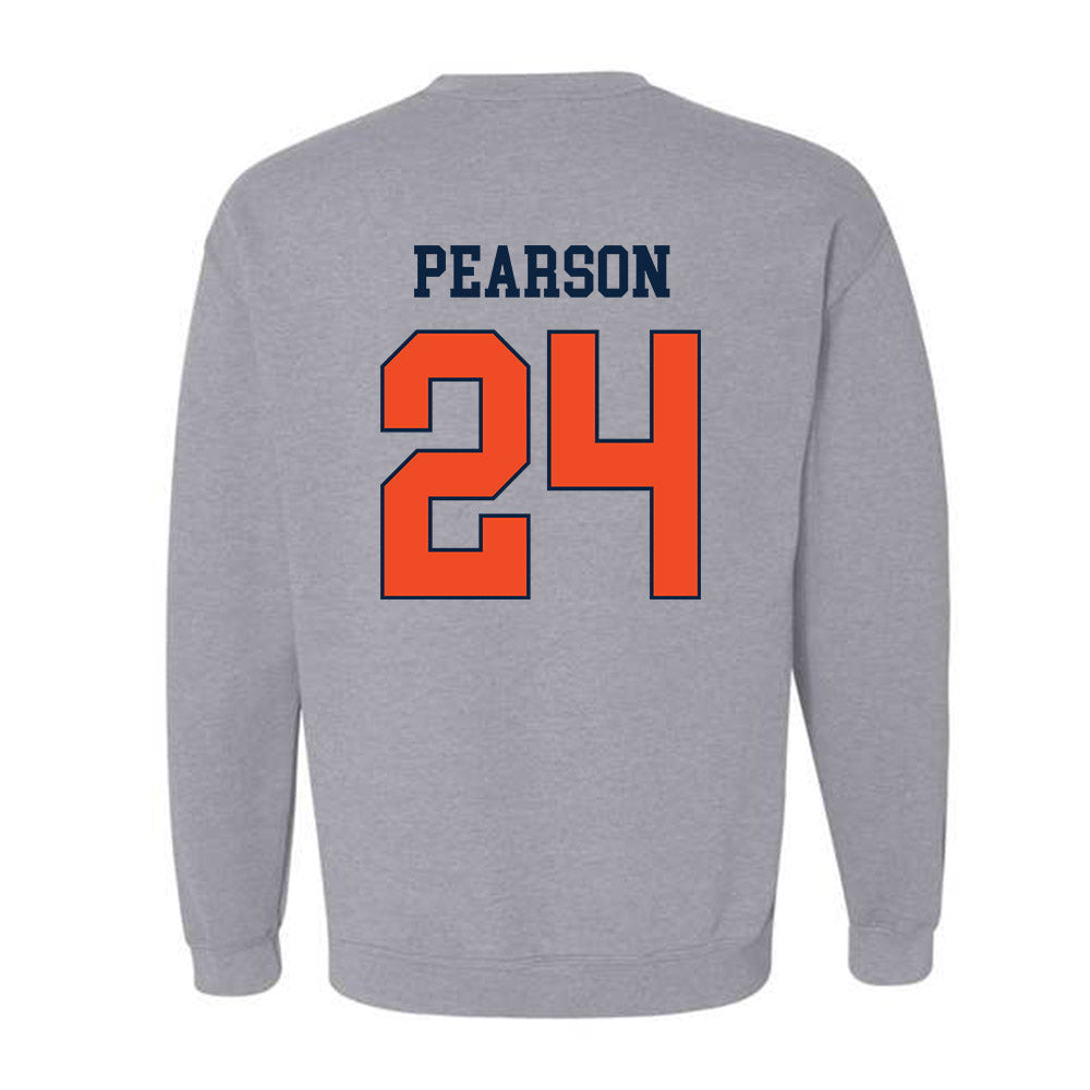 Auburn - NCAA Men's Basketball : Bradley Pearson - Generic Shersey Crewneck Sweatshirt-1