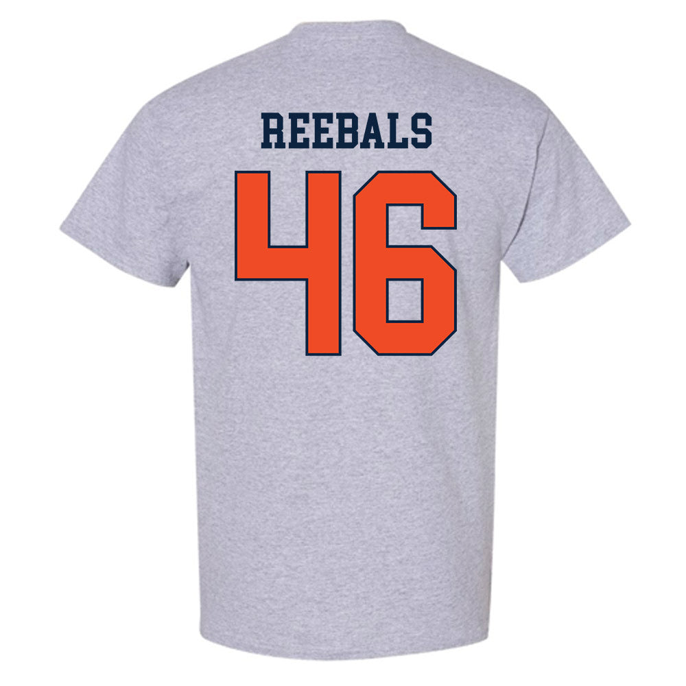 Auburn - NCAA Football : Grey Reebals - Generic Shersey T-Shirt-1