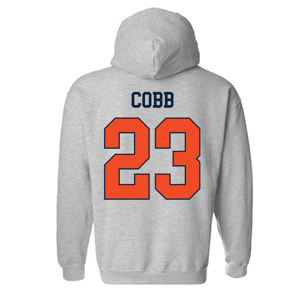 Auburn - NCAA Football : Jeremiah Cobb - Generic Shersey Hooded Sweatshirt-1