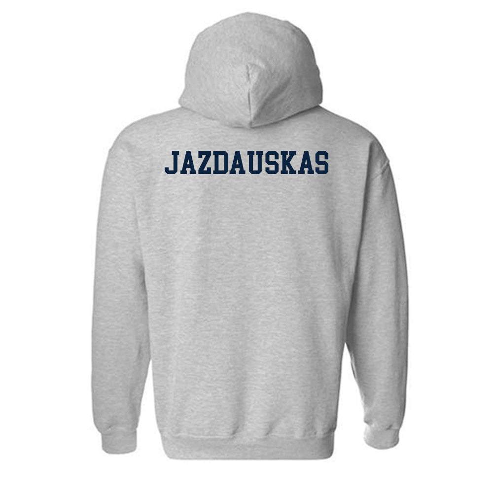 Auburn - NCAA Men's Swimming & Diving : Rokas Jazdauskas - Generic Shersey Hooded Sweatshirt-1