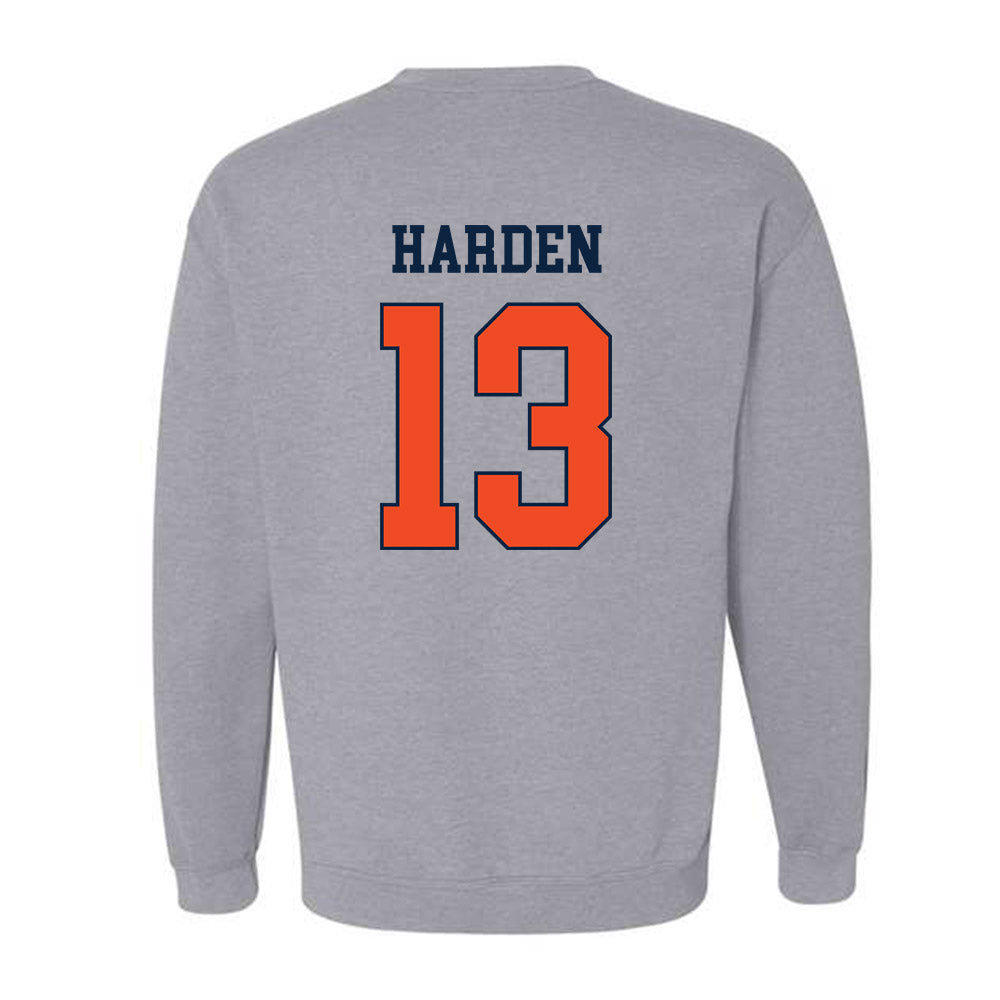 Auburn - NCAA Baseball : Ethan Harden - Generic Shersey Crewneck Sweatshirt-1