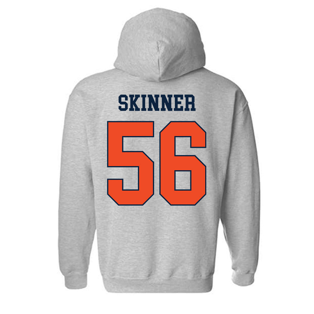 Auburn - NCAA Football : Cole Skinner - Generic Shersey Hooded Sweatshirt-1
