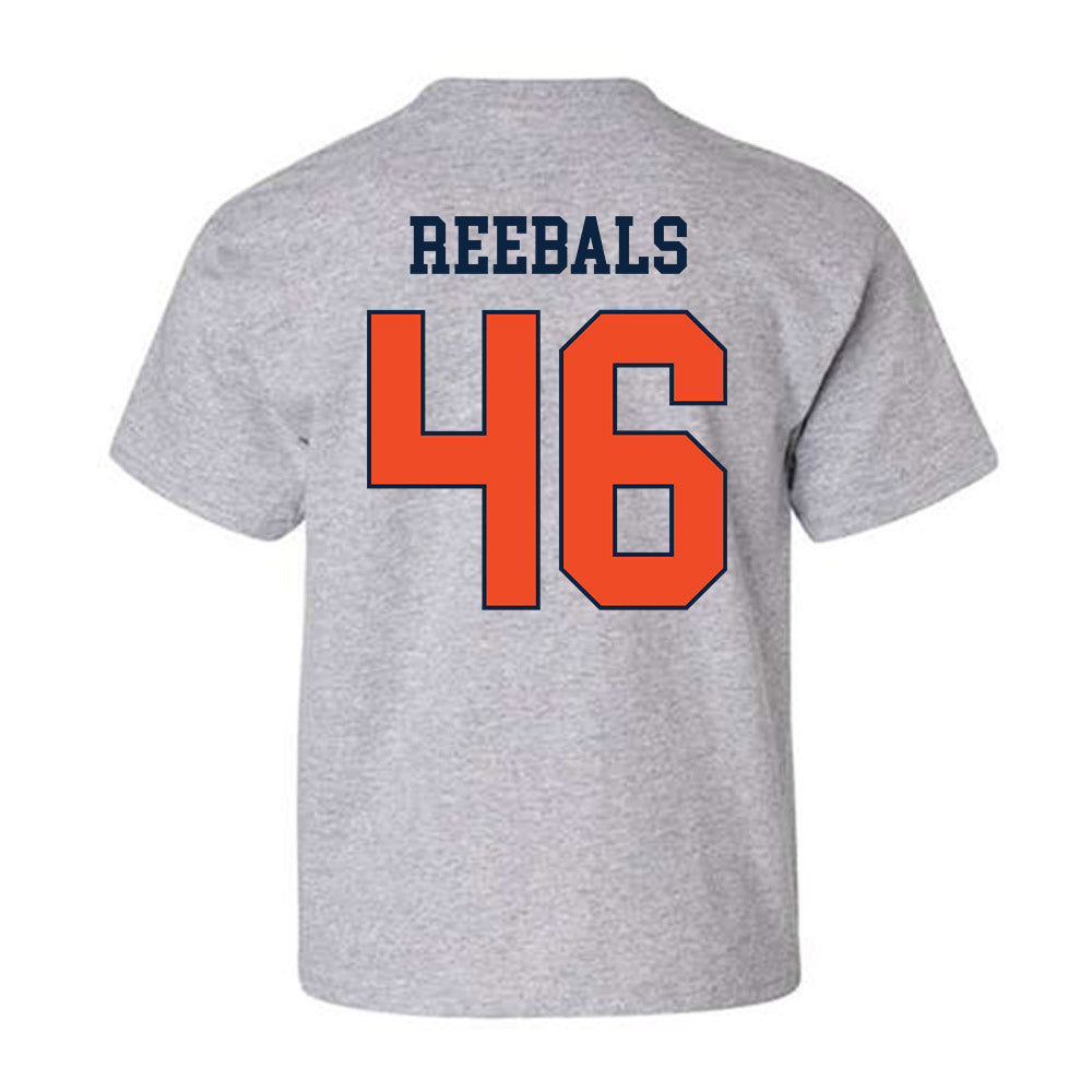 Auburn - NCAA Football : Grey Reebals - Generic Shersey Youth T-Shirt-1