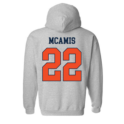 Auburn - NCAA Women's Volleyball : Macy McAmis - Generic Shersey Hooded Sweatshirt-1