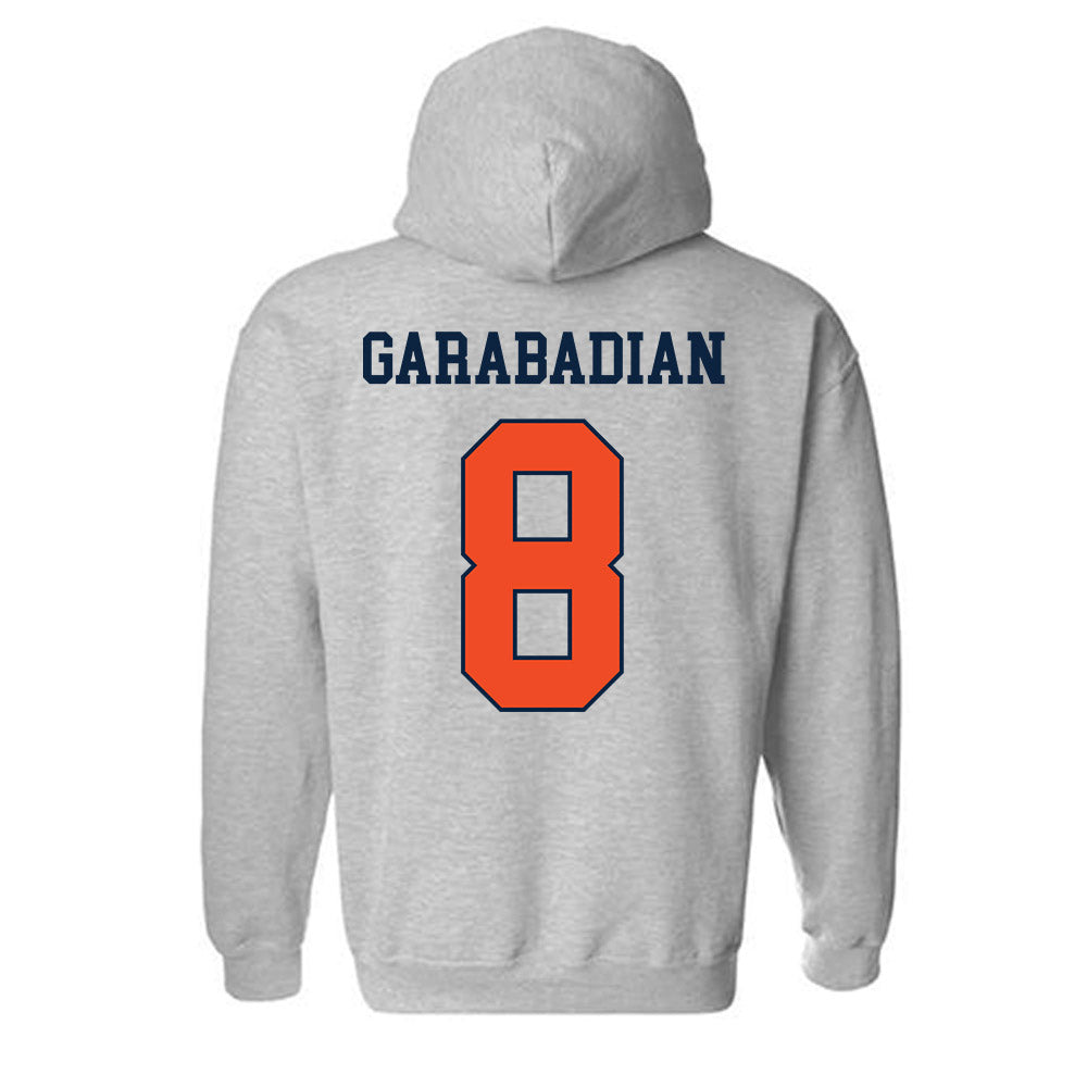 Auburn - NCAA Women's Basketball : Eva Garabadian - Generic Shersey Hooded Sweatshirt-1