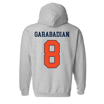 Auburn - NCAA Women's Basketball : Eva Garabadian - Generic Shersey Hooded Sweatshirt-1