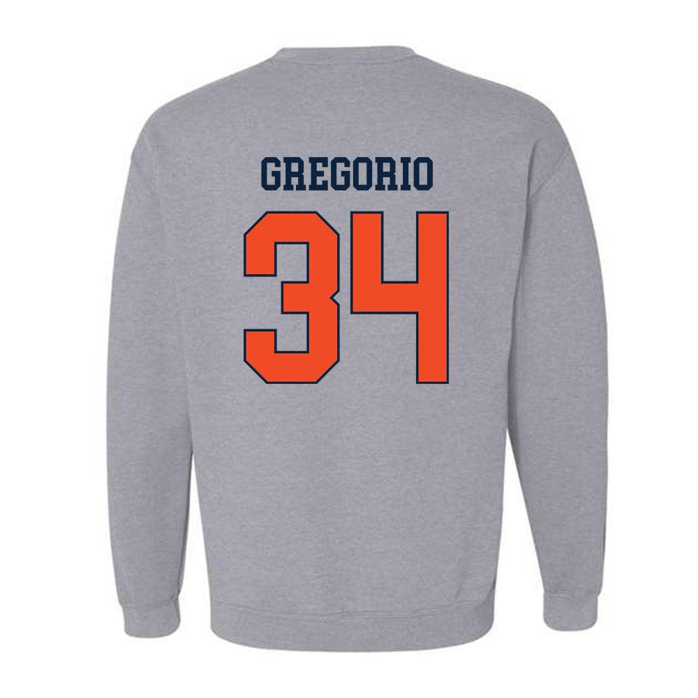 Auburn - NCAA Baseball : Logan Gregorio - Generic Shersey Crewneck Sweatshirt-1