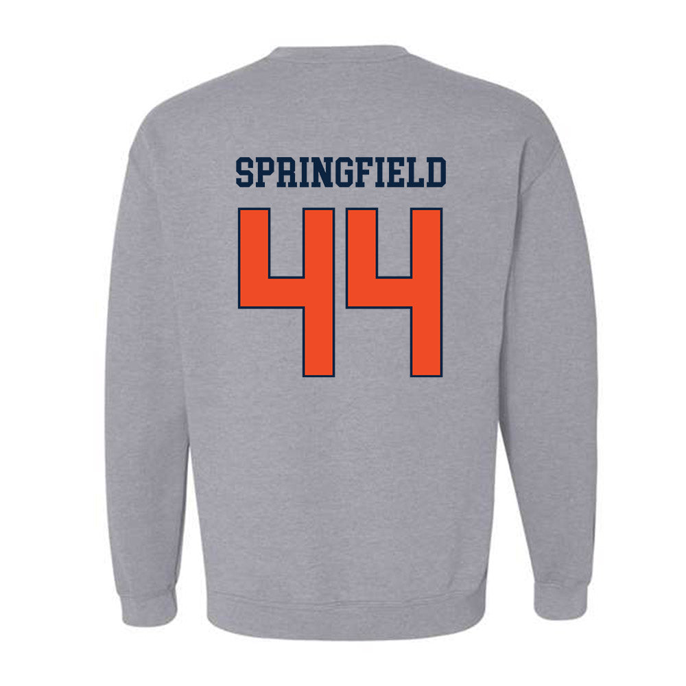 Auburn - NCAA Softball : Cece Springfield - Generic Shersey Crewneck Sweatshirt-1