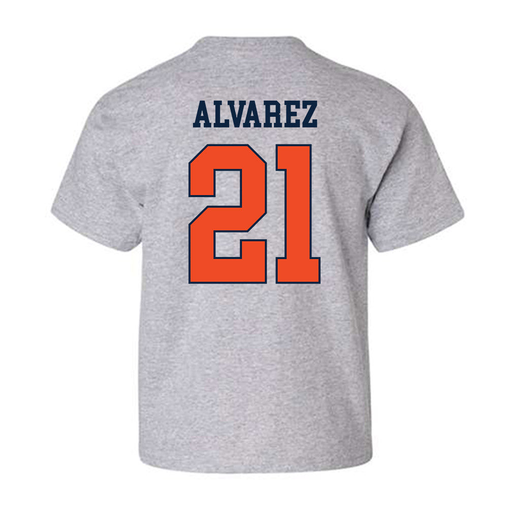 Auburn - NCAA Baseball : Andreas Alvarez - Generic Shersey Youth T-Shirt-1
