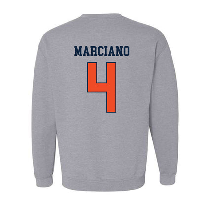 Auburn - NCAA Baseball : Jake Marciano - Generic Shersey Crewneck Sweatshirt-1