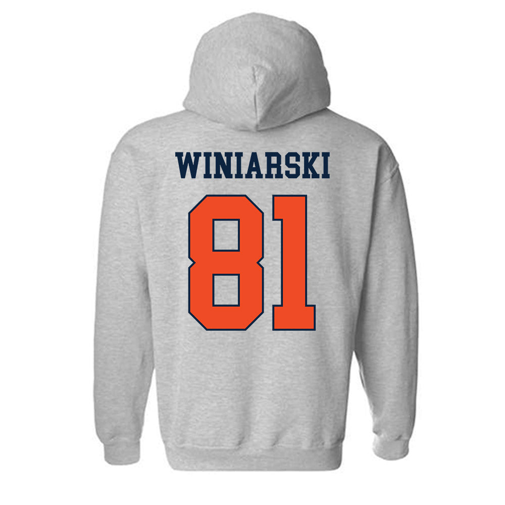 Auburn - NCAA Softball : Camryn Winiarski - Generic Shersey Hooded Sweatshirt-1
