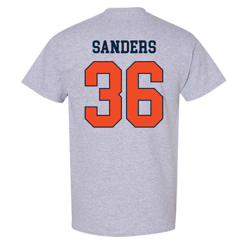 Auburn - NCAA Baseball : Jackson Sanders - Generic Shersey T-Shirt-1