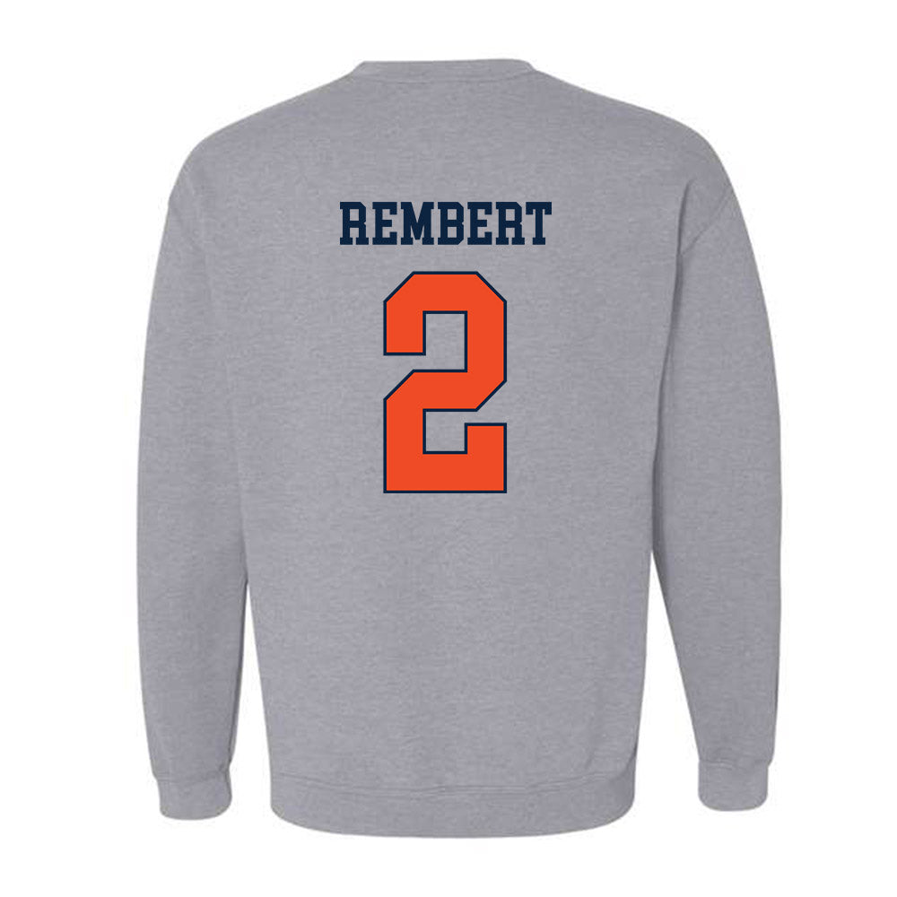 Auburn - NCAA Baseball : Chris Rembert - Generic Shersey Crewneck Sweatshirt-1